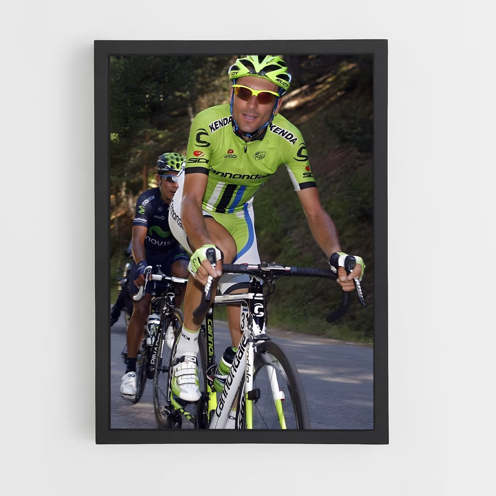 Poster Piste du Voyageur – affiche Cyclisme (vue 2)